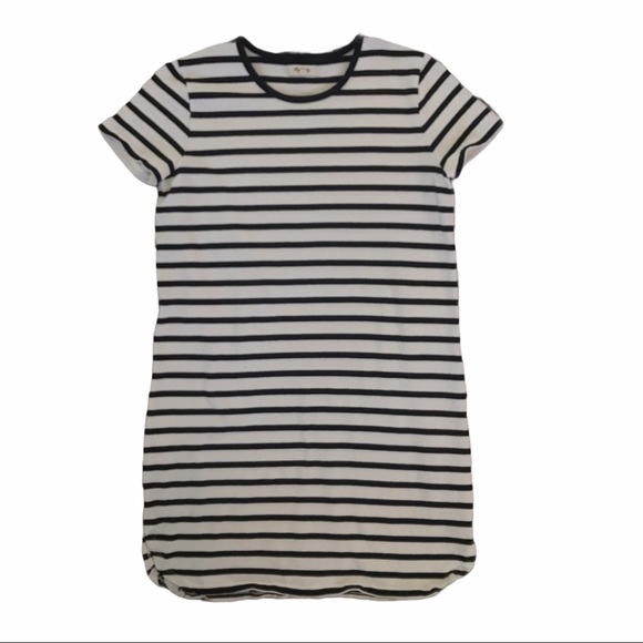 Madewell Stripes Ringer Tee Dress - Picture 1 of 6